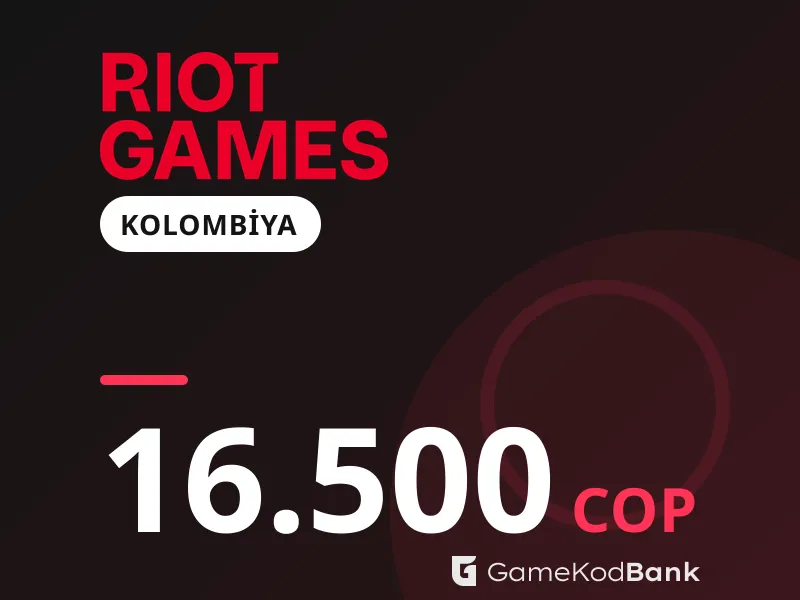 Riot Games Kolombiya 16.500 COP