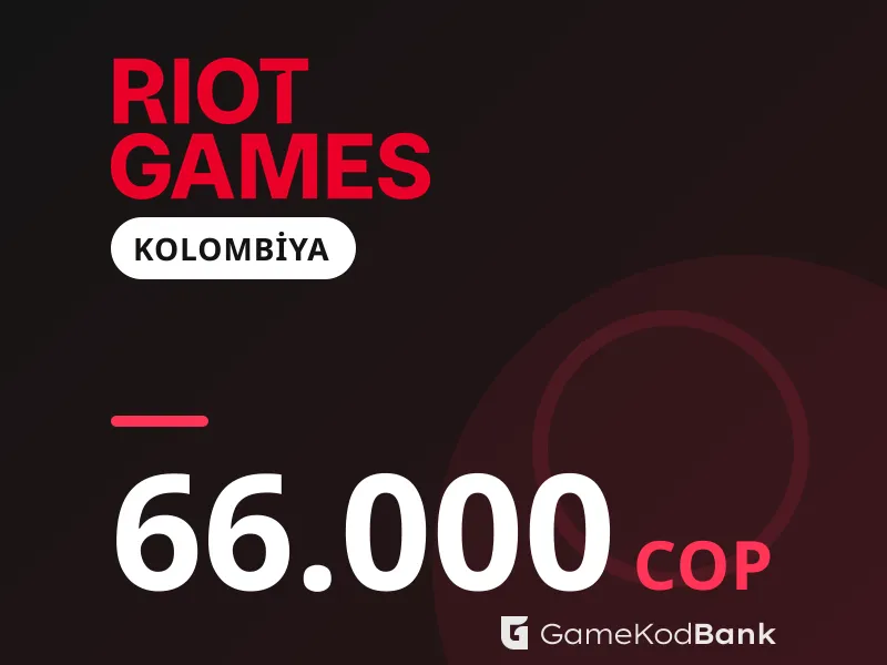 Riot Games Kolombiya 66.000 COP