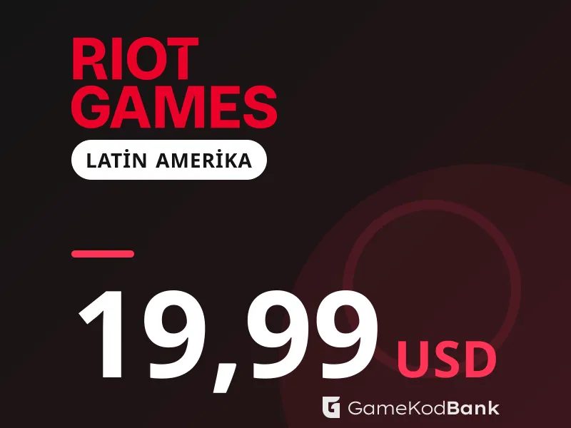 Riot Games Latin Amerika 19,99 USD