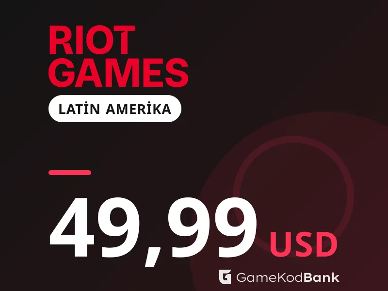 Riot Games Latin Amerika 49,99 USD