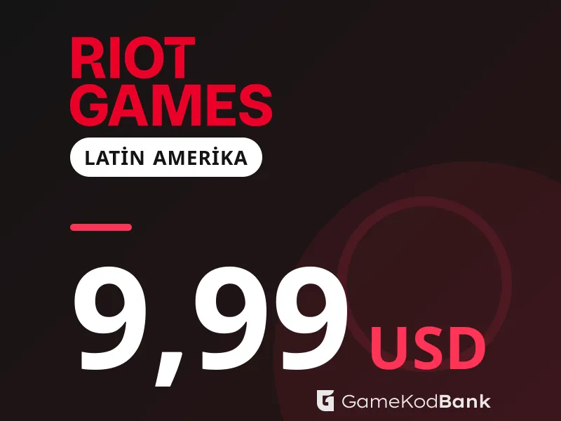 Riot Games Latin Amerika 9,99 USD