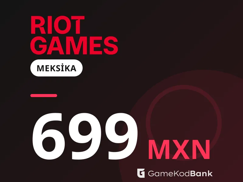 Riot Games Meksika 699 MXN