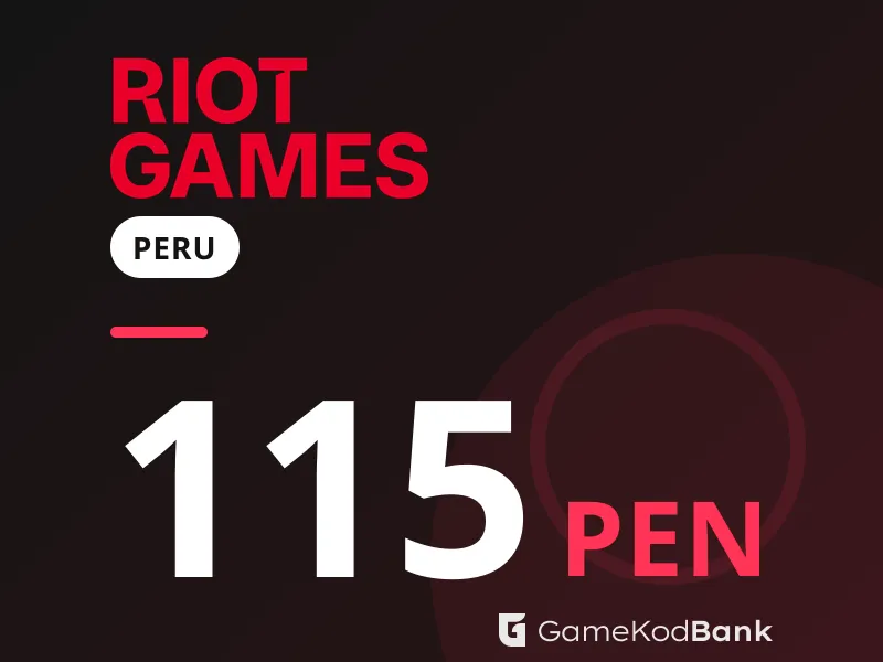 Riot Games Peru 115 PEN