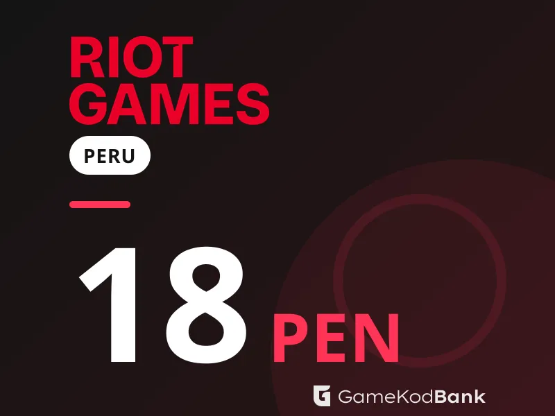 Riot Games Peru 18 PEN