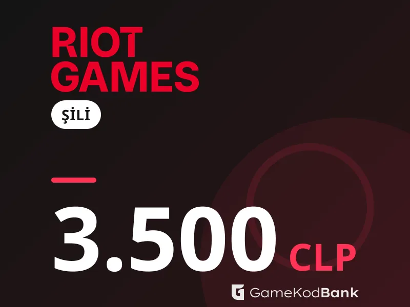 Riot Games Şili 3.500 CLP