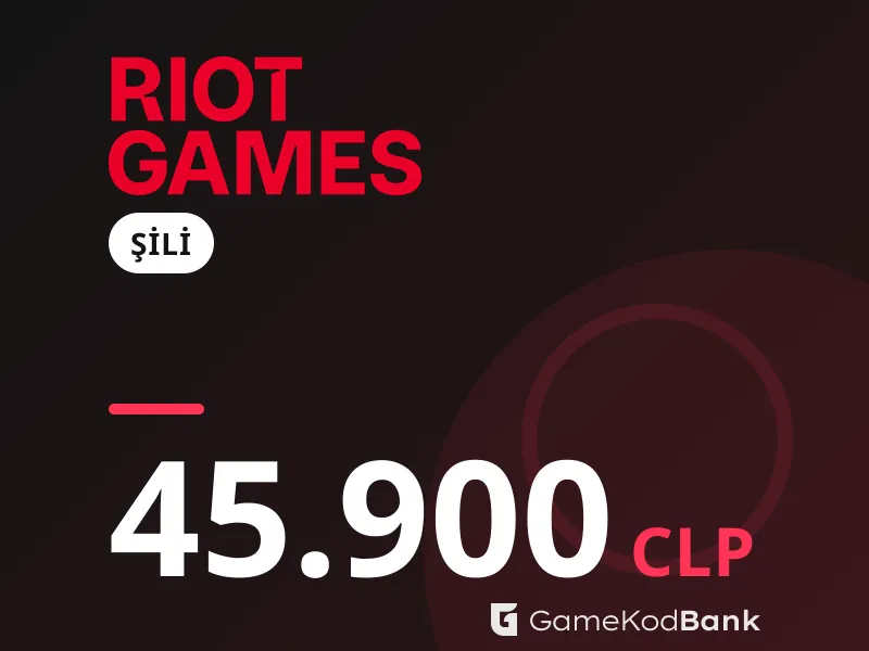 Riot Games Şili 45.900 CLP