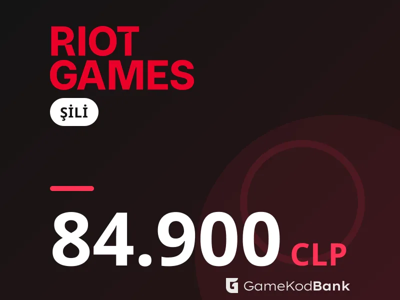 Riot Games Şili 84.900 CLP
