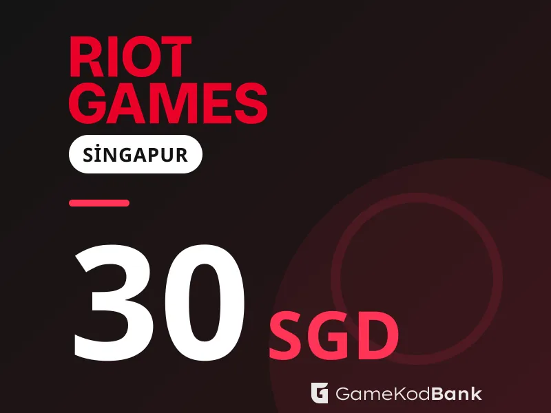 Riot Games Singapur 30 SGD