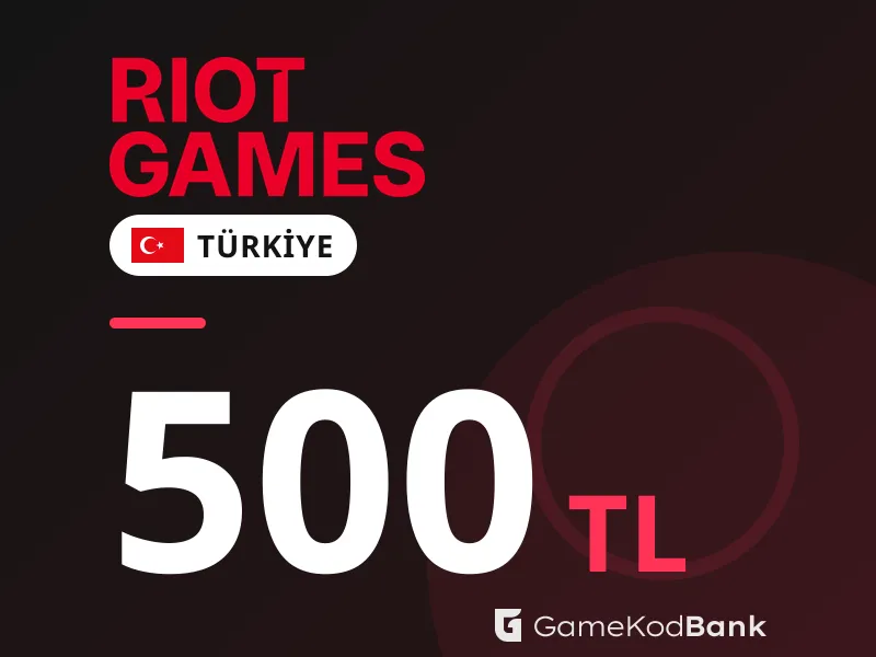 Riot Games Türkiye 500 TL