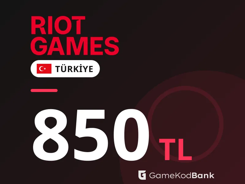 Riot Games Türkiye 850 TL