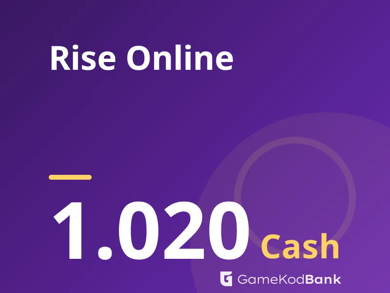 Rise Online 1.020 Cash