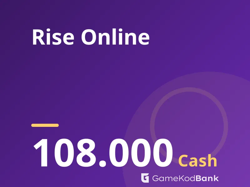 Rise Online 108.000 Cash