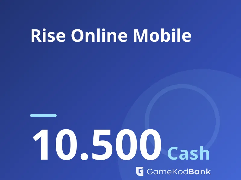 Rise Online Mobile 10.500 Cash