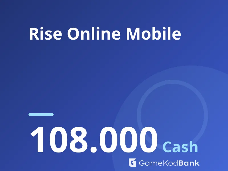 Rise Online Mobile 108.000 Cash