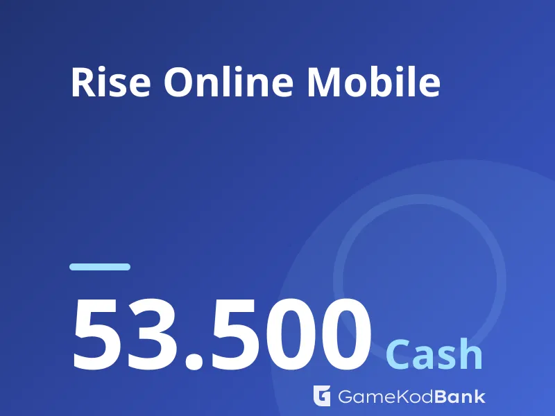 Rise Online Mobile 53.500 Cash