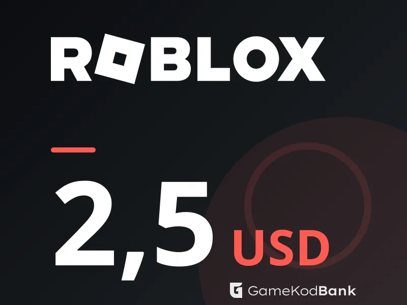 Roblox 2,5 USD