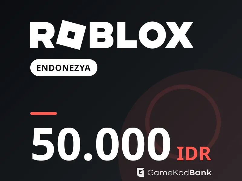 Roblox Endonezya 50.000 IDR