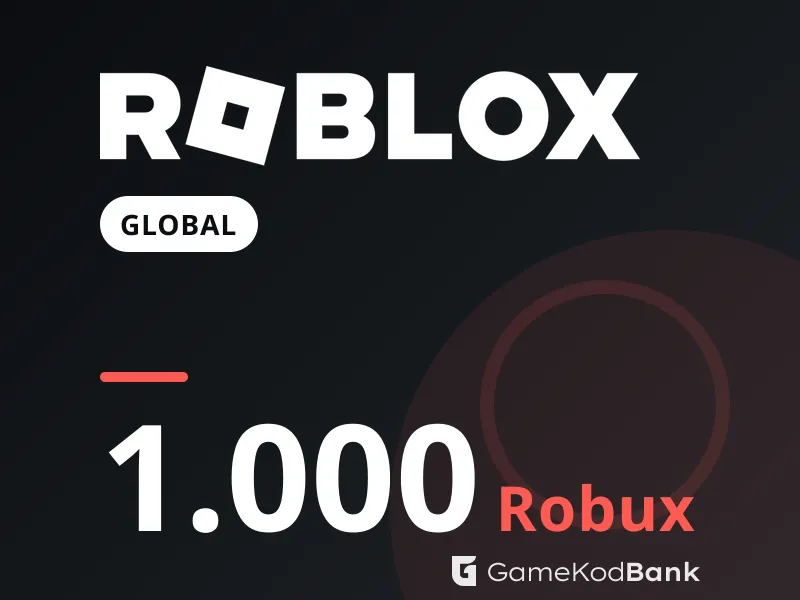 Roblox Global 1.000 Robux