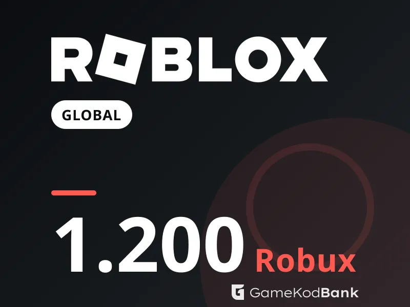 Roblox Global 1.200 Robux