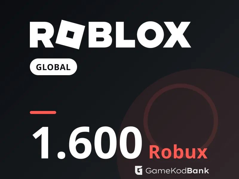Roblox Global 1.600 Robux