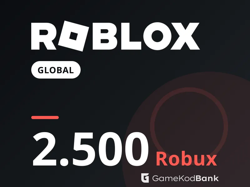 Roblox Global 2.500 Robux