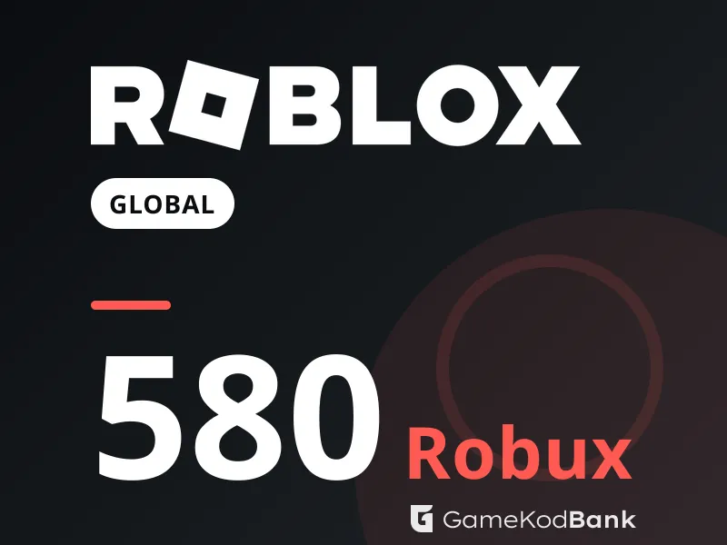 Roblox Global 580 Robux