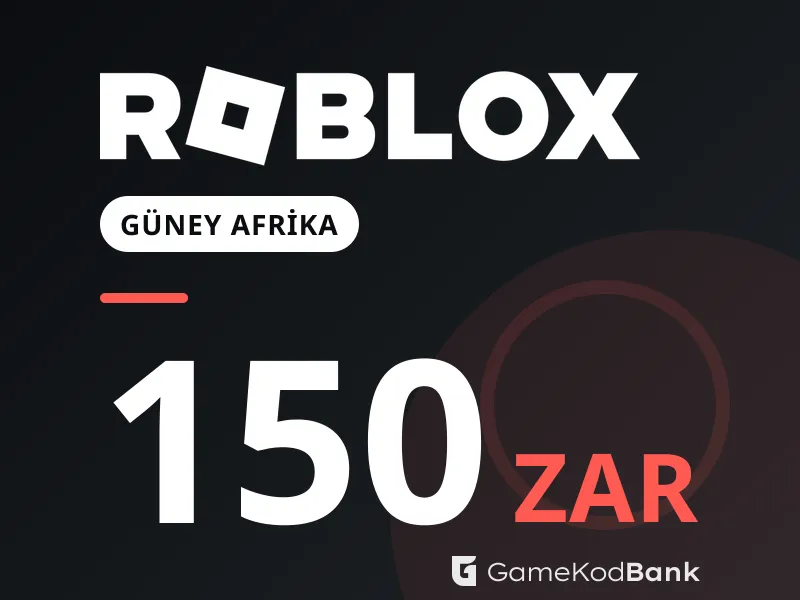 Roblox Güney Afrika 150 ZAR