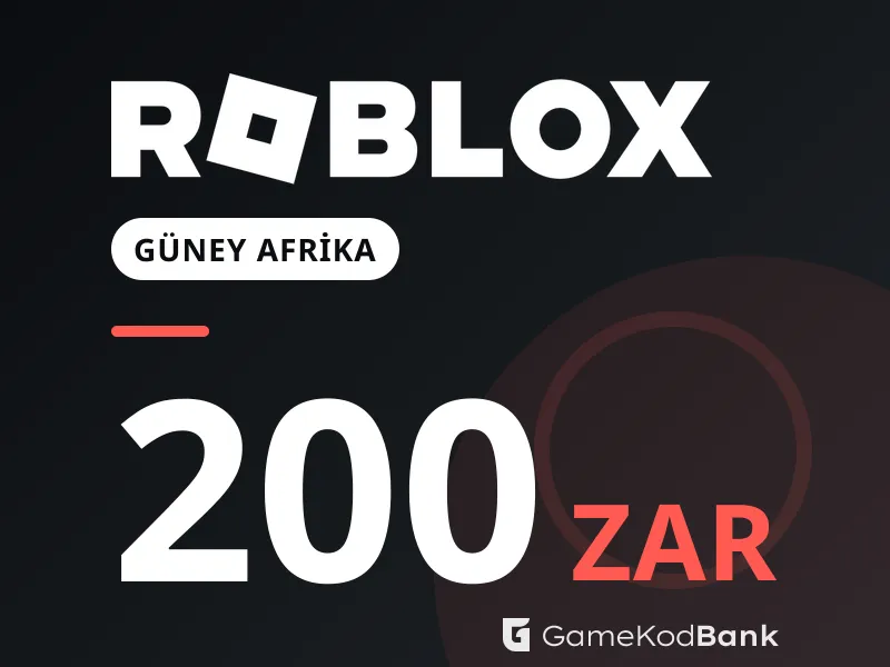 Roblox Güney Afrika 200 ZAR
