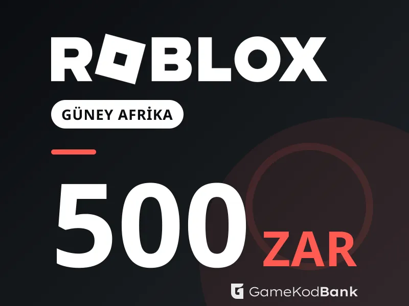 Roblox Güney Afrika 500 ZAR