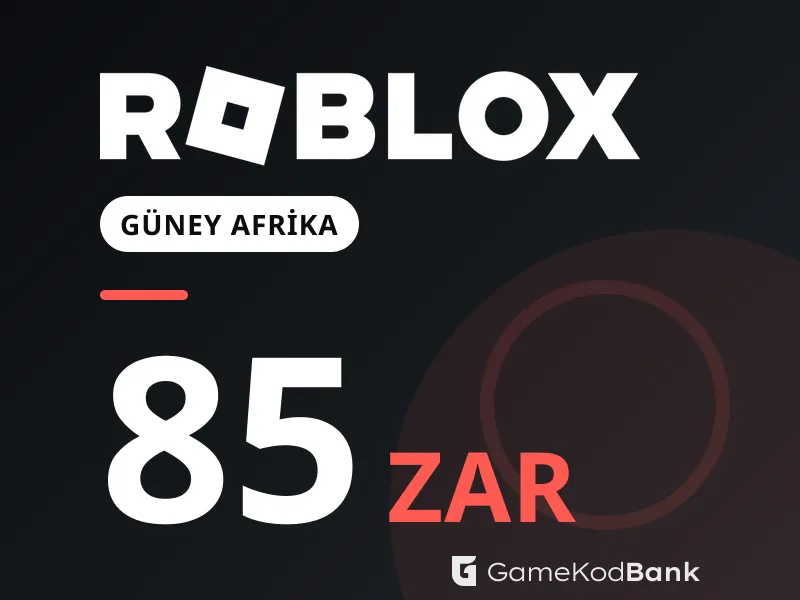 Roblox Güney Afrika 85 ZAR