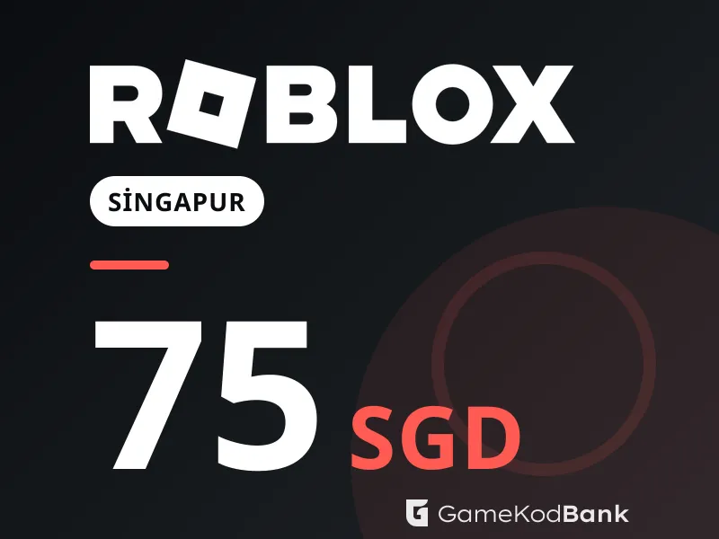 Roblox Singapur 75 SGD
