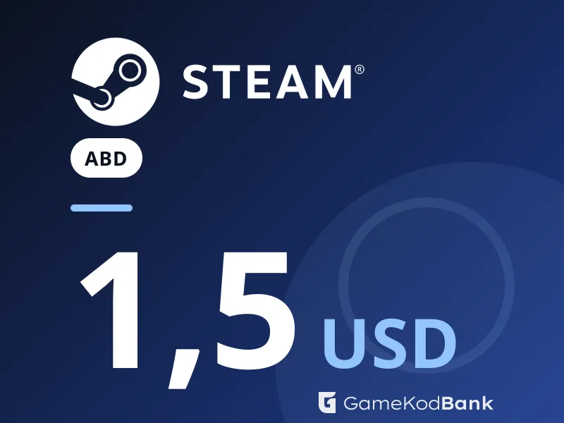 Steam ABD 1,5 USD
