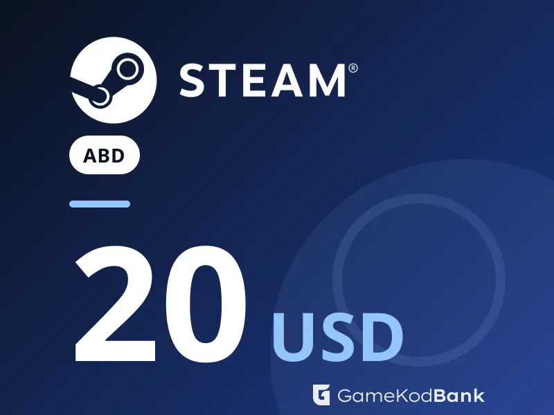 Steam ABD 20 USD