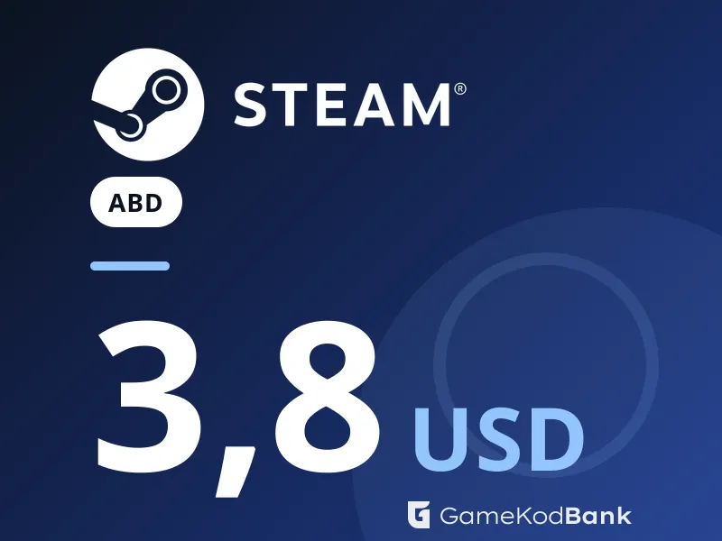 Steam ABD 3,8 USD