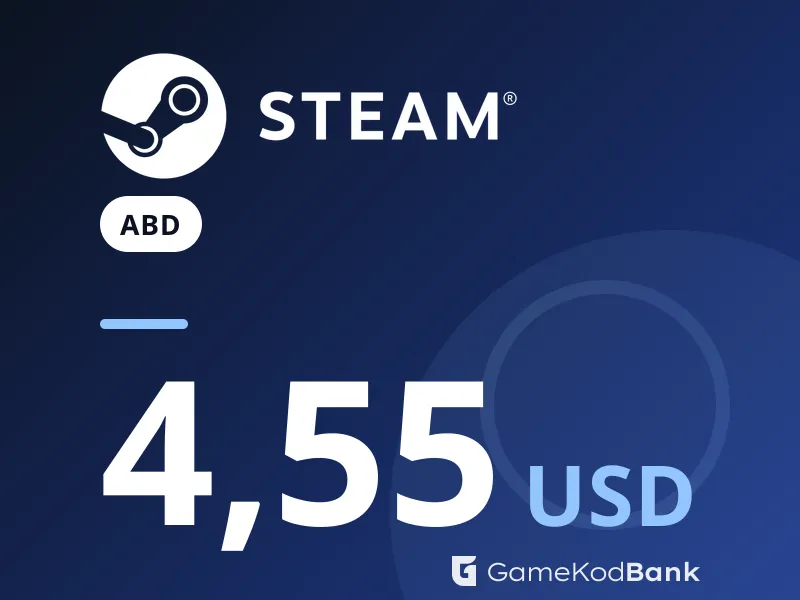 Steam ABD 4,55 USD