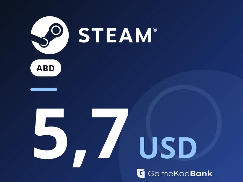 Steam ABD 5,7 USD