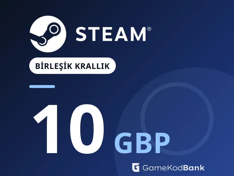 Steam Birleşik Krallık 10 GBP