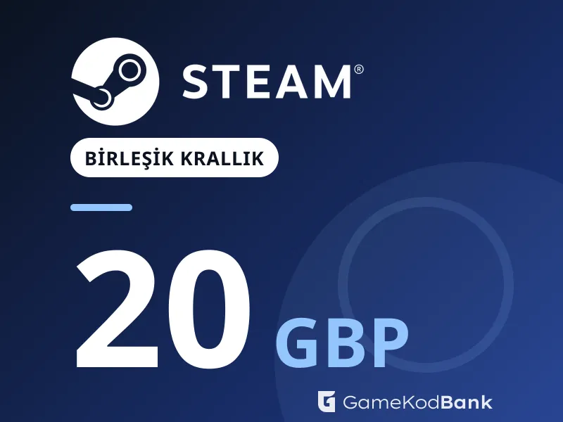 Steam Birleşik Krallık 20 GBP
