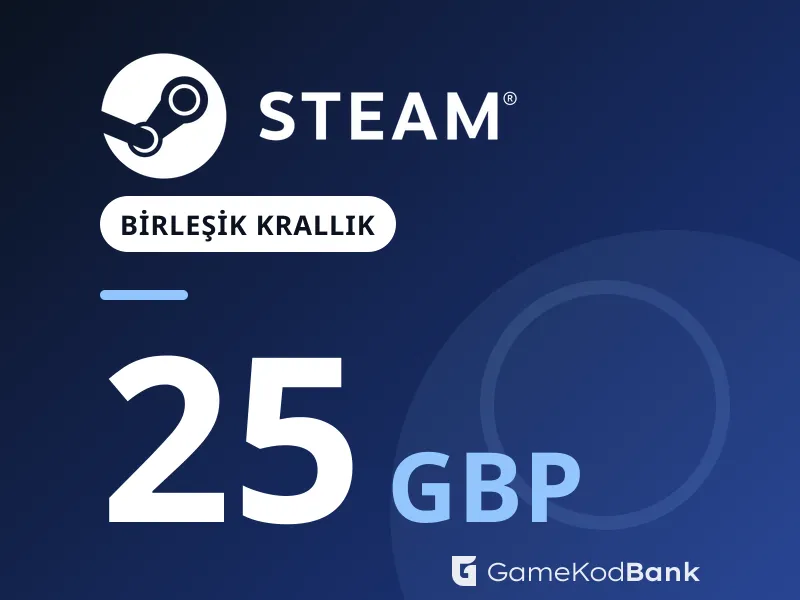 Steam Birleşik Krallık 25 GBP