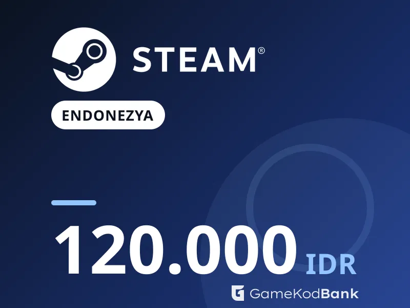 Steam Endonezya 120.000 IDR
