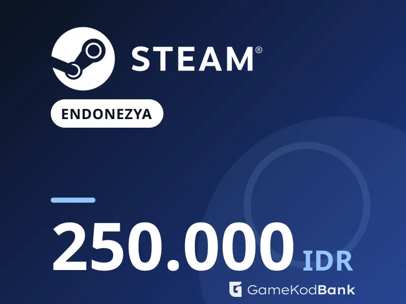 Steam Endonezya 250.000 IDR