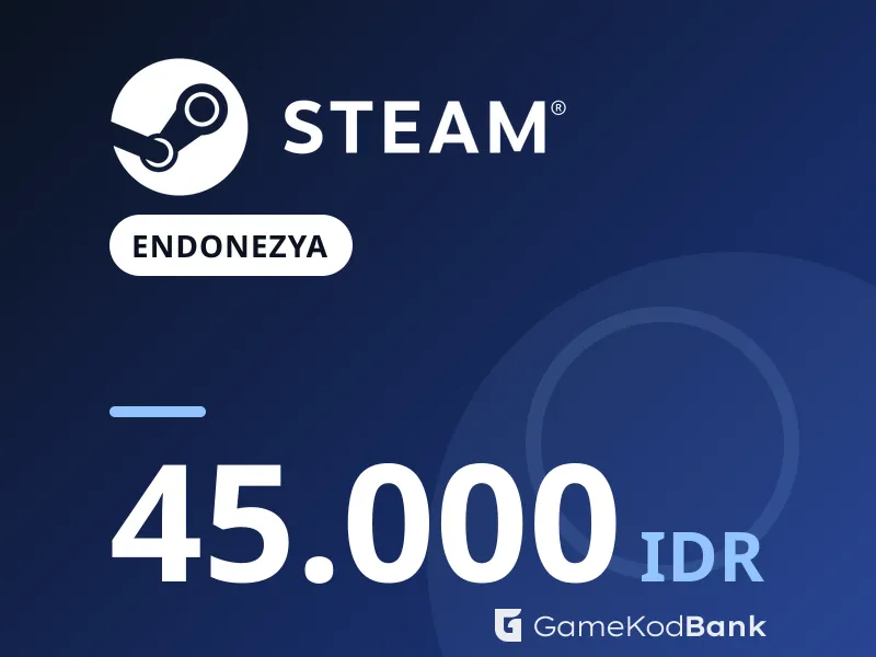 Steam Endonezya 45.000 IDR