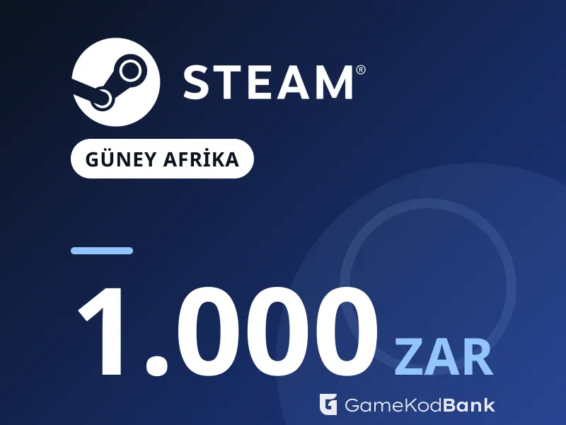 Steam Güney Afrika 1.000 ZAR