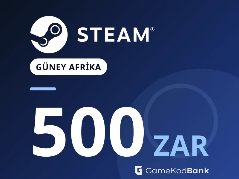 Steam Güney Afrika 500 ZAR