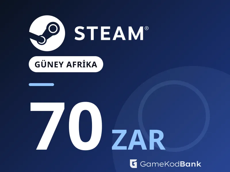 Steam Güney Afrika 70 ZAR