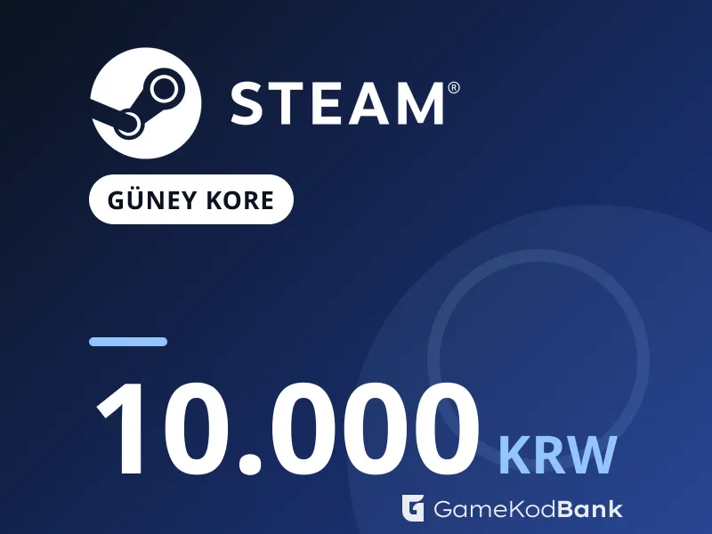 Steam Güney Kore 10.000 KRW
