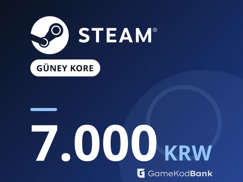 Steam Güney Kore 7.000 KRW