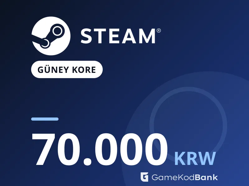 Steam Güney Kore 70.000 KRW