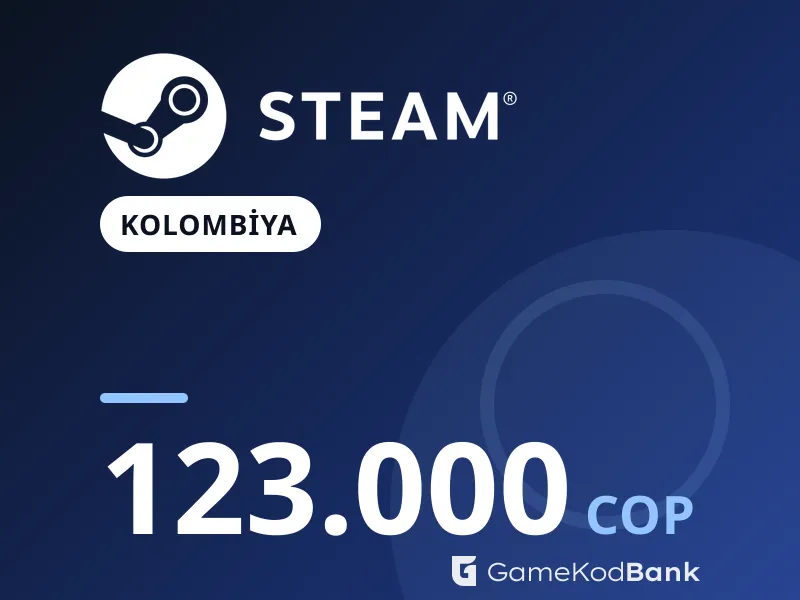 Steam Kolombiya 123.000 COP