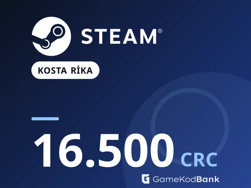 Steam Kosta Rika 16.500 CRC